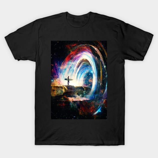 Space Barrel T-Shirt by nicebleed